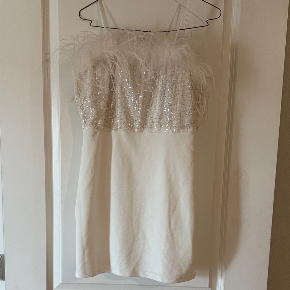 Windsor Ivory Sequin Dress